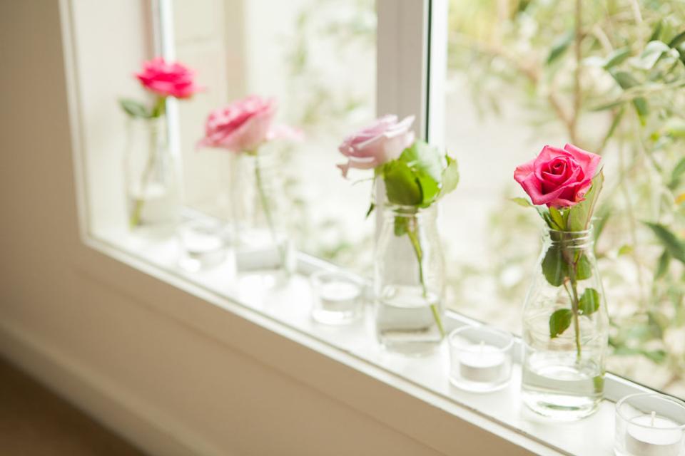 Blumen machen jedes Fenster schöner. - www.tollwasblumenmachen.de