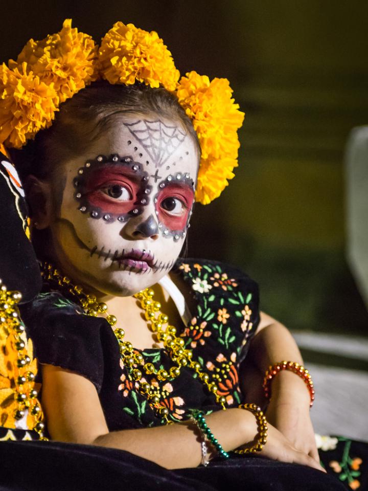 dia de los muertos bloem | rouwen in Mexico met bloemen